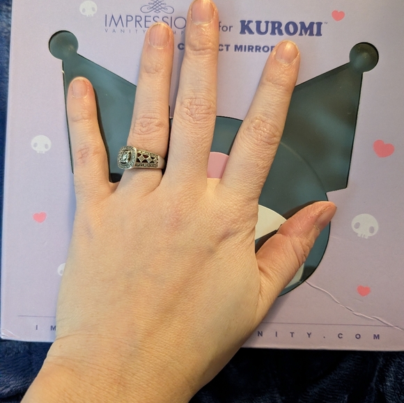 Impressions Vanity Kuromi LED Compact Mirror - Picture 2 of 7